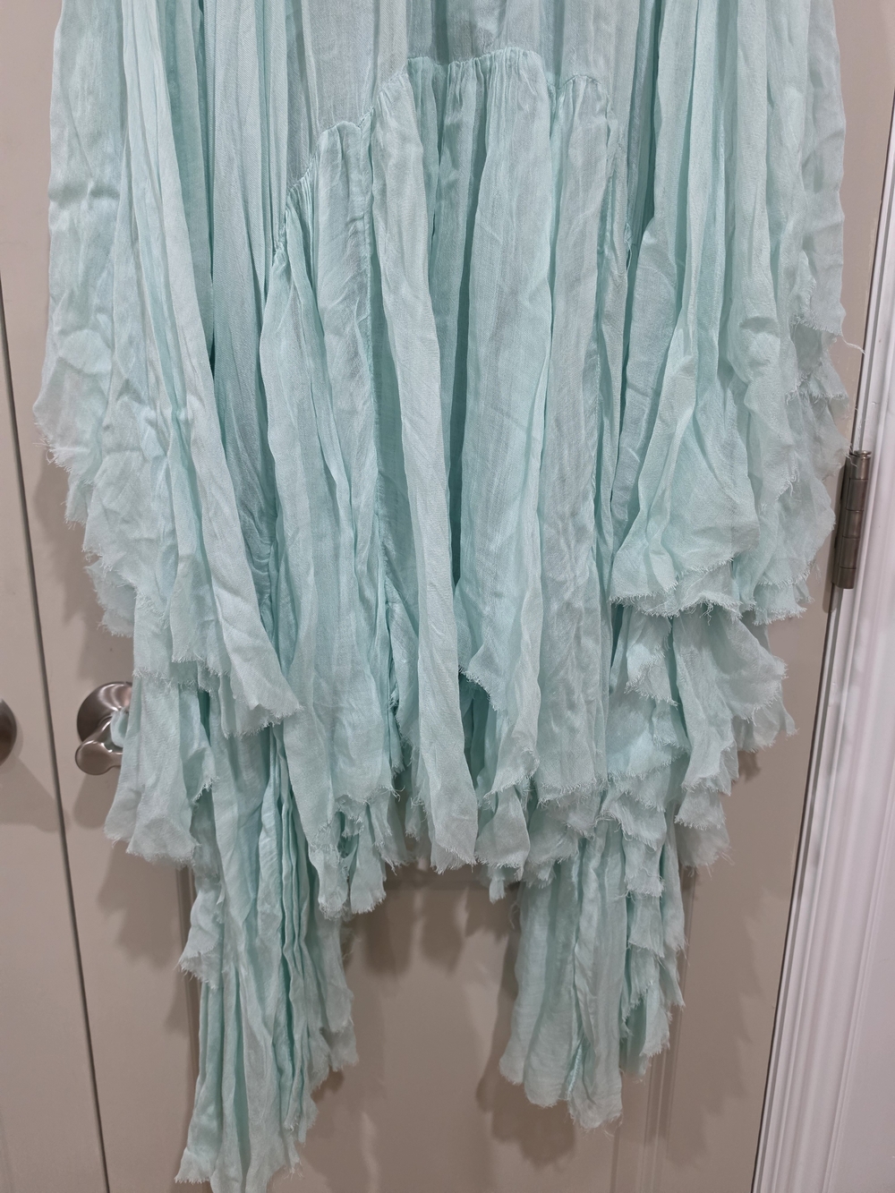 FP One Clover Skirt Asymmetrical Tiered Bottom XS NWOT - Picture 7 of 9